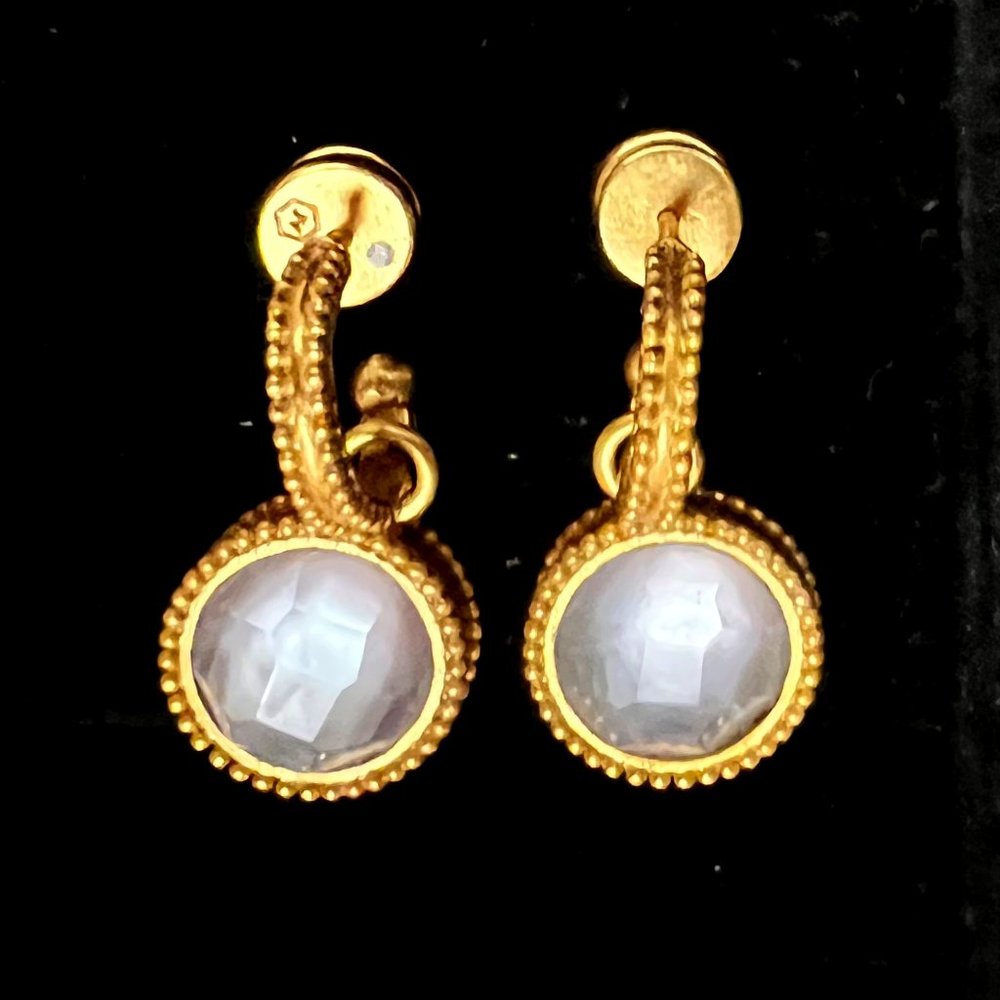 Julie Vos Lavender Earrings